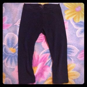 Navy blue leggings